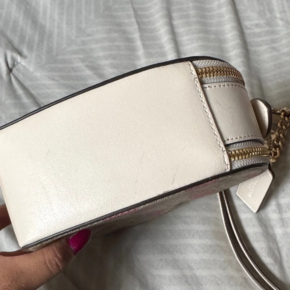 Coach Pink Heart Crossbody Bag & Wallet - Picture 5 of 5